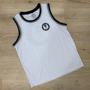 Sullen Art Collective White Jersey Tank Top
